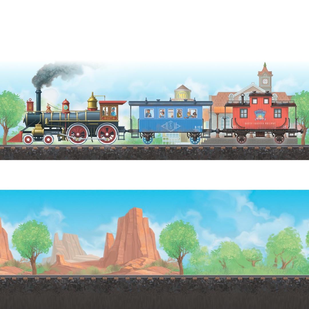 Настольная игра Остров Железных дорог: Все (8062) - фото 8 Настольная игра Остров Железных дорог: Все (8062) - фото 8