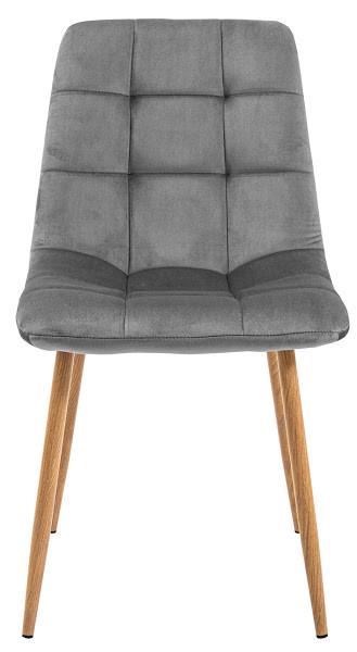 Стул FSolutions Альба ножки имитация дерева Серый