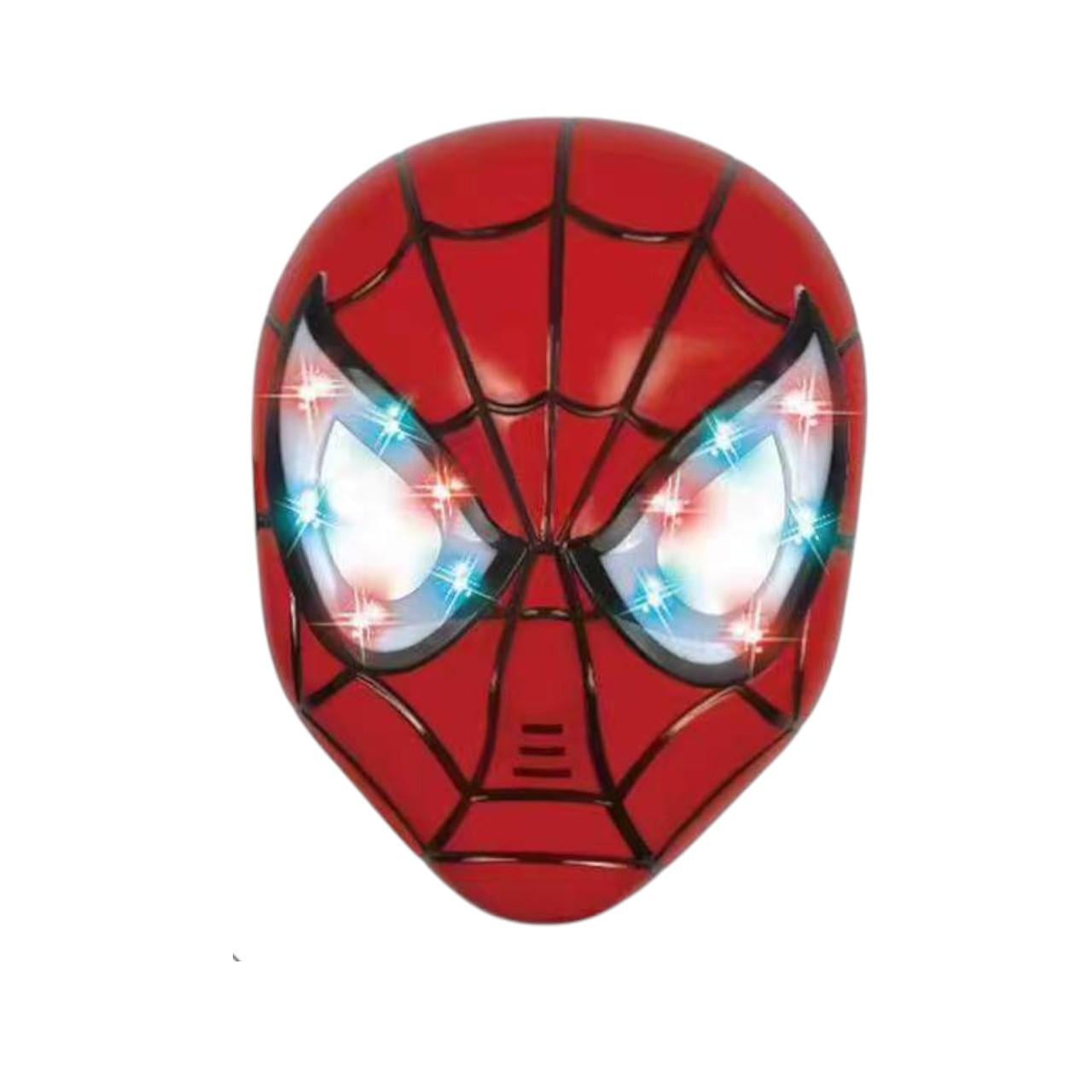 Карнавальная маска Человек паук со световым эффектом 21,5 см (1000-ZB-1763)