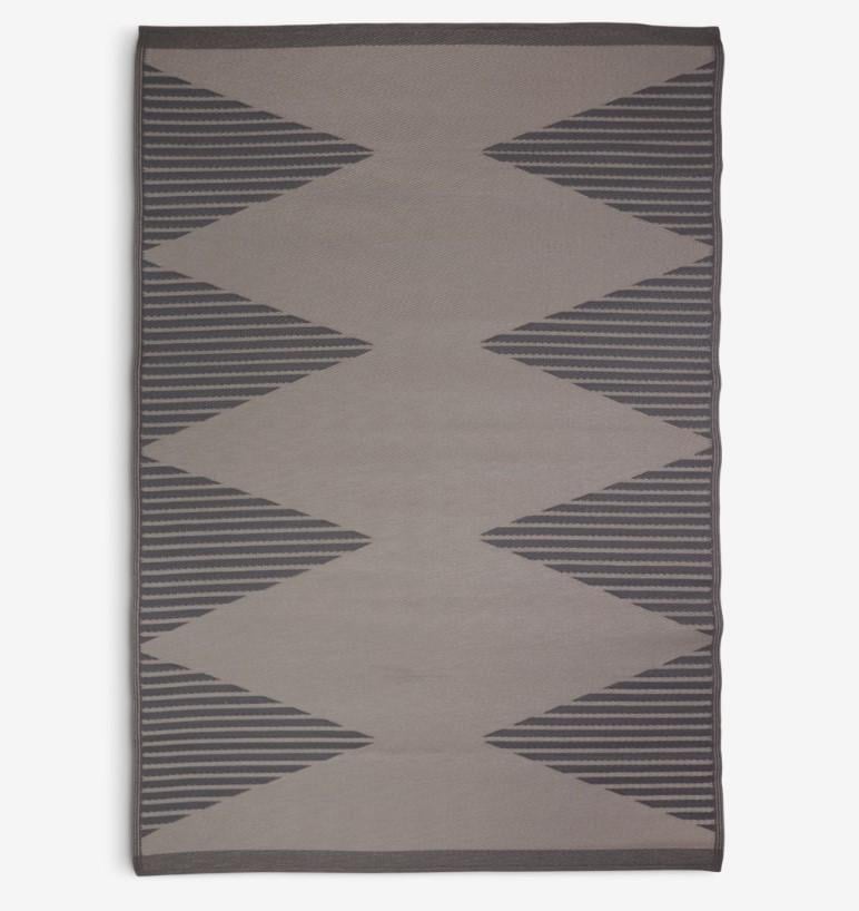 Ковер 160x230 см Темно-песочный/Серый (c5246130)