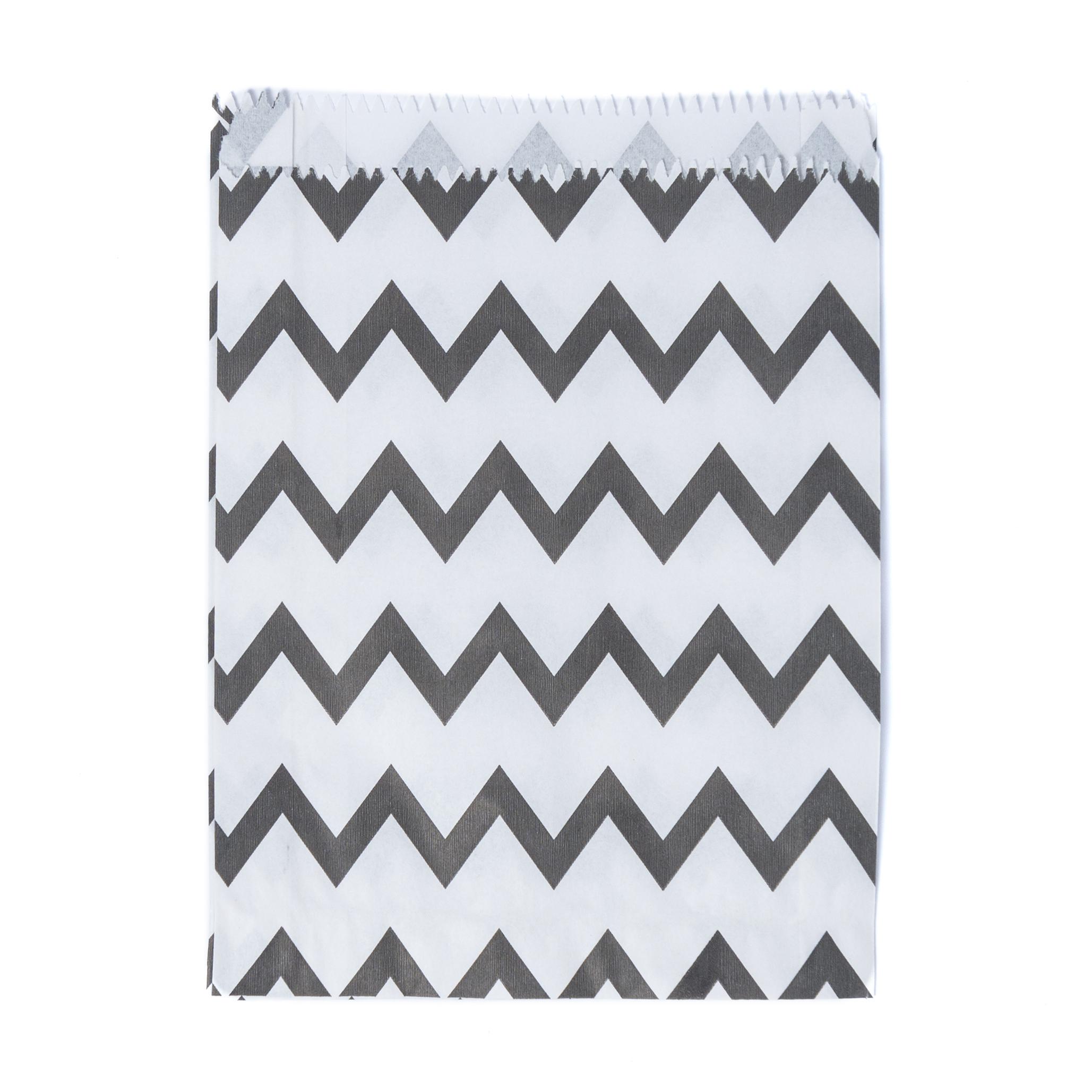 Пакет подарунковий крафт Зигзаг 170х30х230 мм 30 шт. Чорний - фото 3 Пакет подарунковий крафт Зигзаг 170х30х230 мм 30 шт. Чорний - фото 3