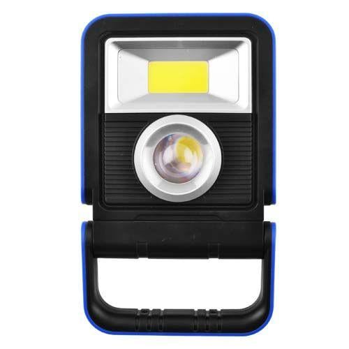 Фонарь-прожектор кемпинговый YD-888A-1W+COB