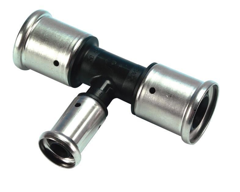 Прес-трійник проміжний пластмасовий HENCO 32х20х32 (10PK-322032)