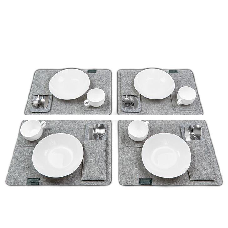 Набор для сервировки стола на 4 персоны Зеленый (A-028329) - фото 5 Набор для сервировки стола на 4 персоны Зеленый (A-028329) - фото 5