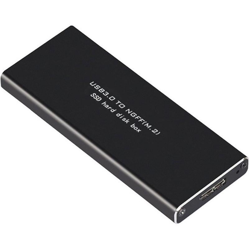 Зовнішній карман 4Sport WAZ-HC2 для M. 2 SSD NGFF SATA - USB 3.0 Black (WAZ-HC2-BK)