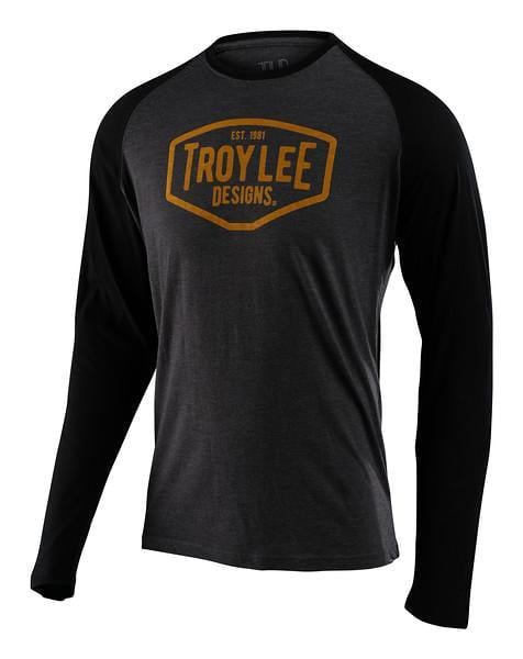 Футболка чоловіча Troy Lee Designs Motor Oil L/S Raglan char/blk XL Чорний (32402795) Футболка чоловіча Troy Lee Designs Motor Oil L/S Raglan char/blk XL Чорний (32402795)