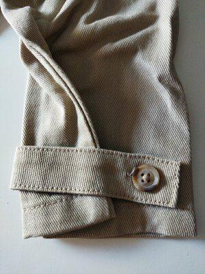 Куртка жіноча джинсова Esmara в стилі мілітарі XS Бежевий - фото 6