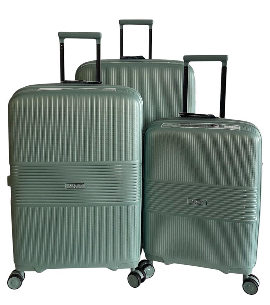 Комплект чемоданов Airtex 251 Салатовый (31706394)