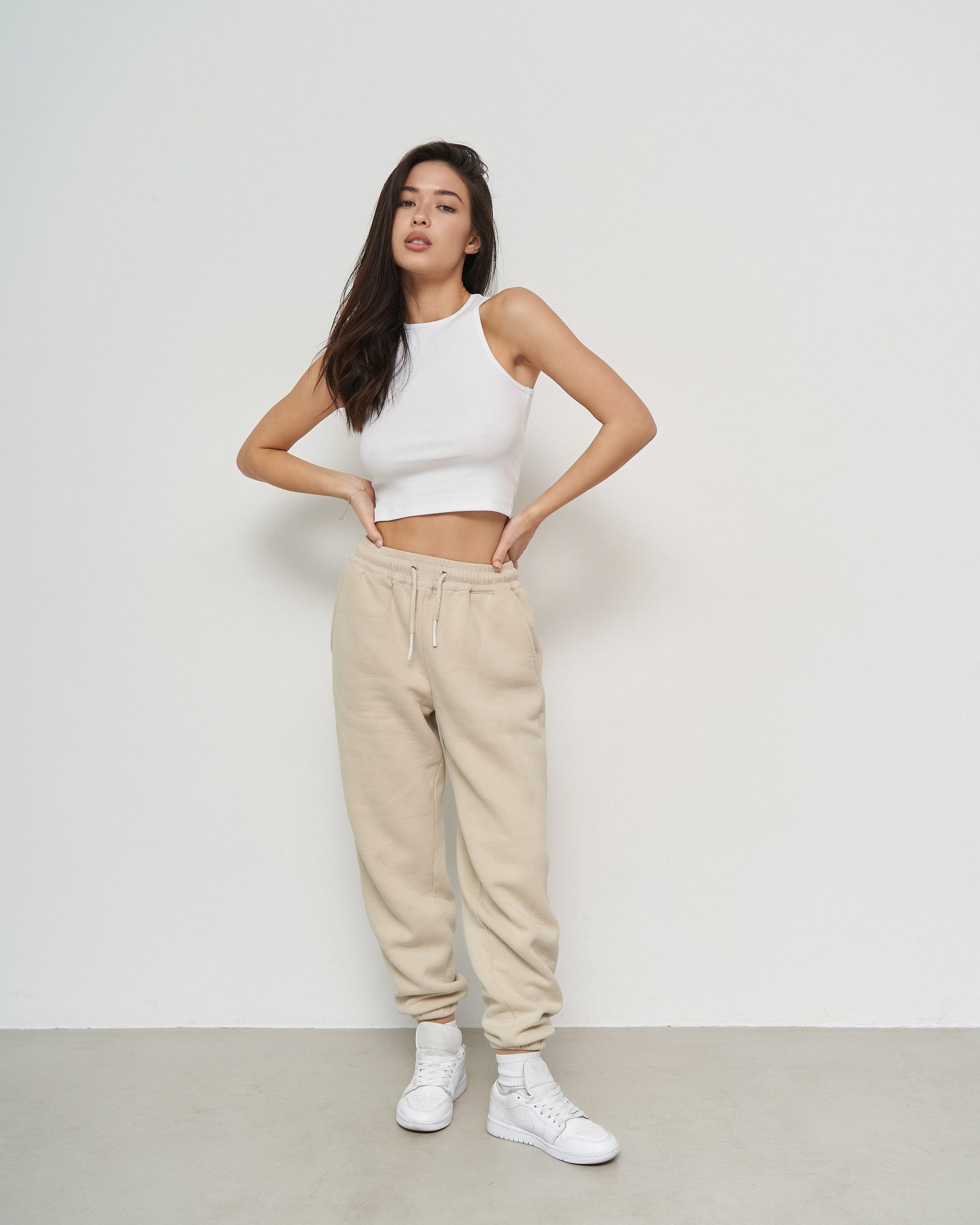 Майка/укроп-топ женская короткая в рубчик XL Белый (26814) - фото 4 Майка/укроп-топ женская короткая в рубчик XL Белый (26814) - фото 4