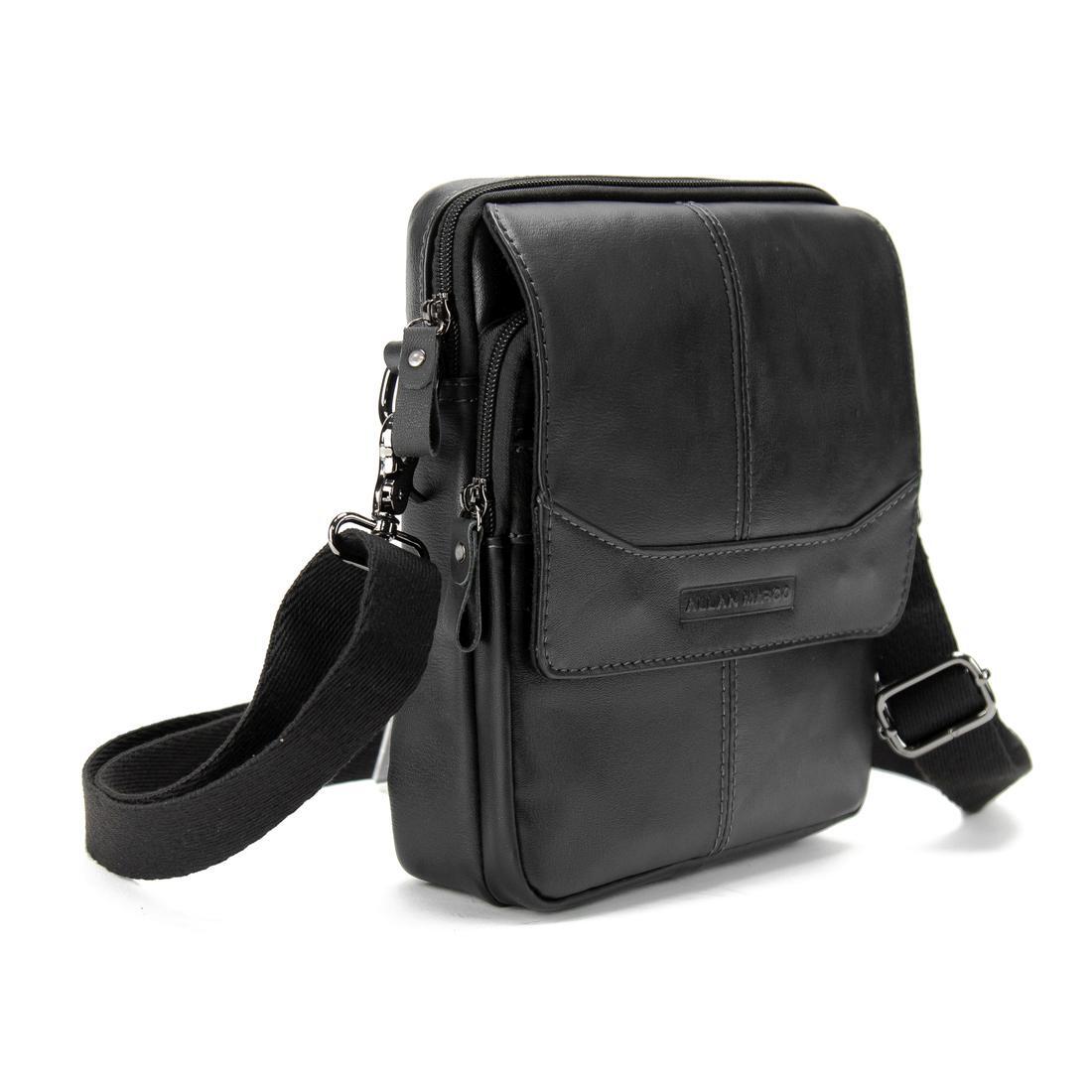 Мужская сумка через плечо Royal Bag RR-14110A Черный (7599)