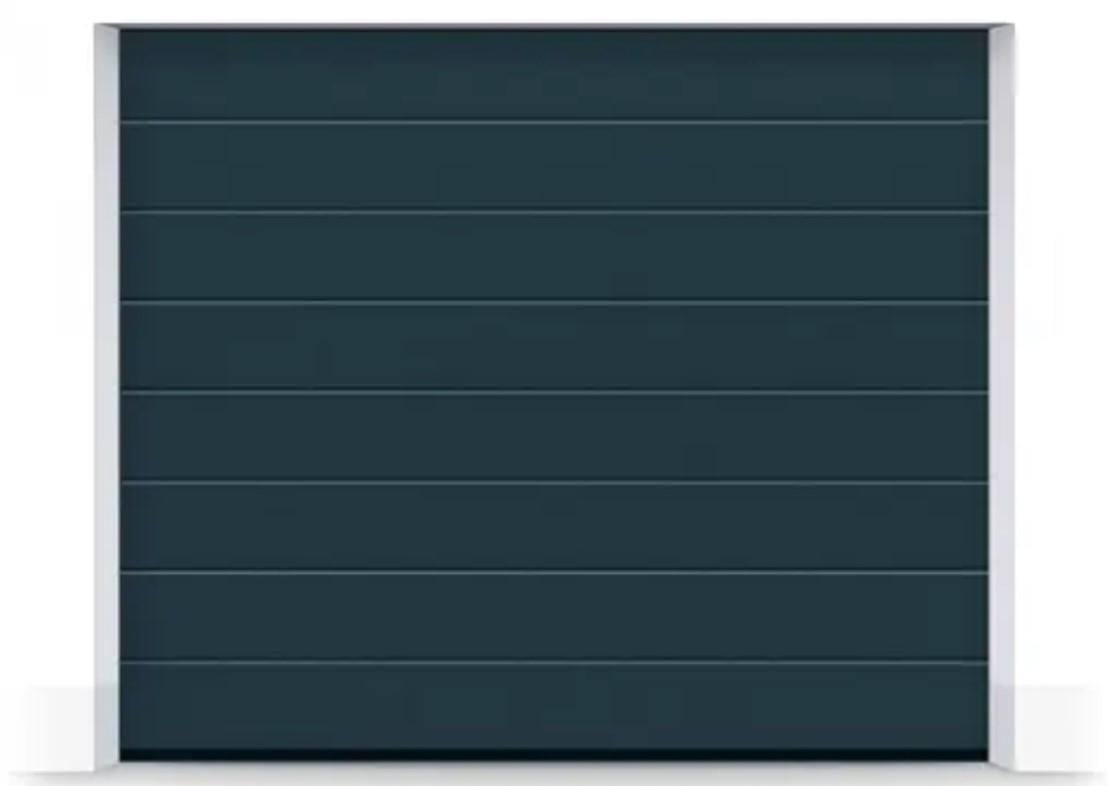 Ворота гаражні секційні Nova 2500х2125 мм RAL 7016 (11849566)