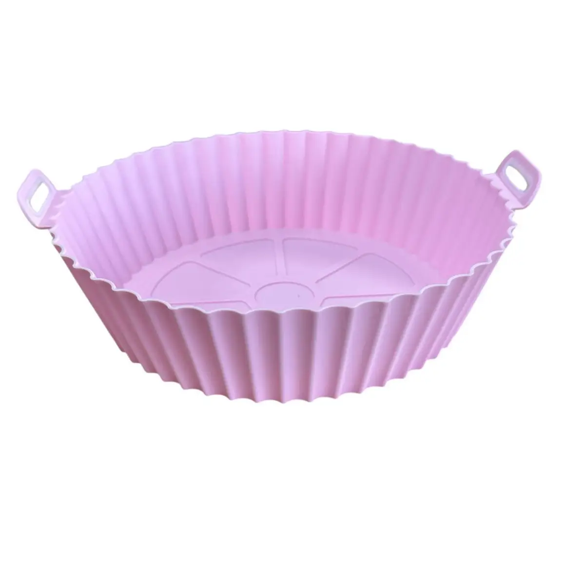 Форма для аэрогриля круглая силиконовая 19136 22х22х6 см Розовый (8-6-5116230) - фото 1 Форма для аэрогриля круглая силиконовая 19136 22х22х6 см Розовый (8-6-5116230) - фото 1