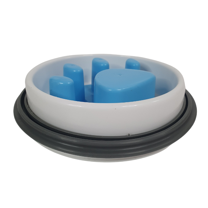 Кормушка для собак и кошек Slow Feeder Bowl Лапка 0,47 л (SFB-2)