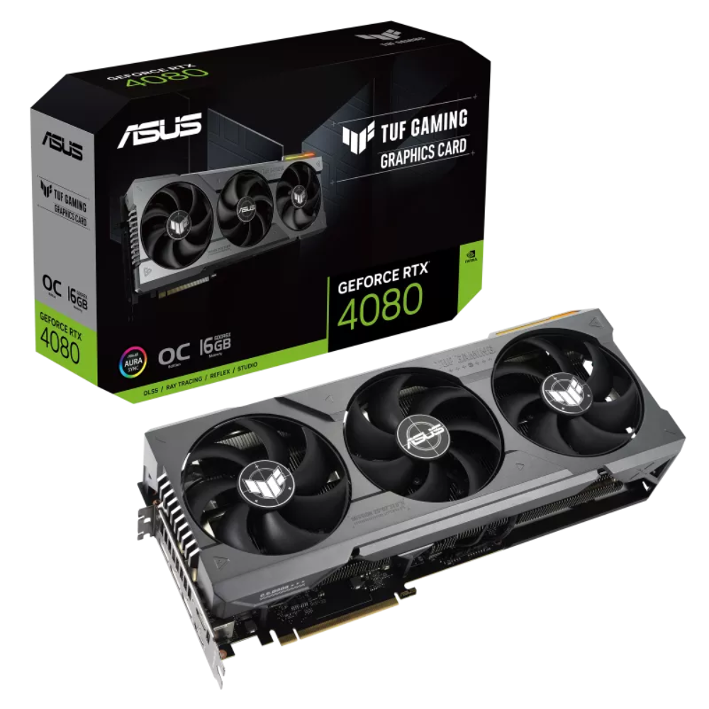 Відеокарта Asus nVidia RTX 4080 Super Tuf OC Gaming 16 ГБ GDDR6X/23000 МГц (0362c447) - фото 6