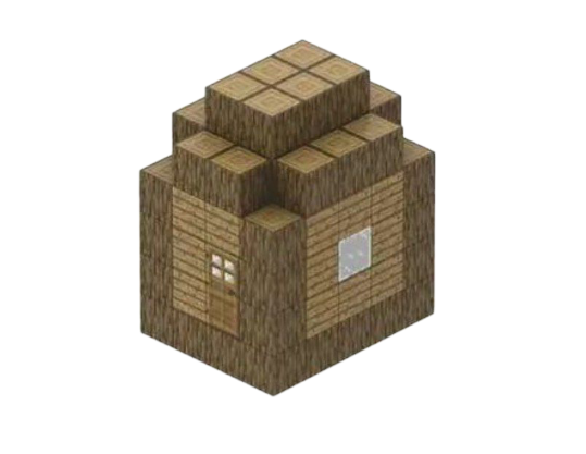 Конструктор дитячий магнітний Minecraft Новий будинок 84 будівельних блоків і 2 фігурки (2671061654)