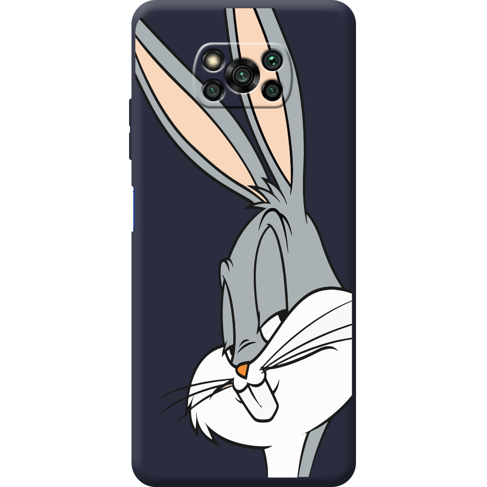 Чохол BoxFace Poco X3 Lucky Rabbit Синій силікон (41288-bk81-44162)