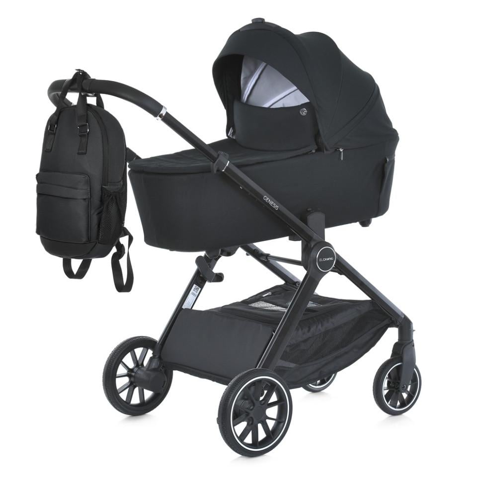 Коляска універсальна GENESIS ME 1126 2в1 Jet Black (8778)