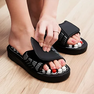 Тапочки рефлекторные массажные р. 42-43 (C01229-2) - фото 8 Тапочки рефлекторные массажные р. 42-43 (C01229-2) - фото 8