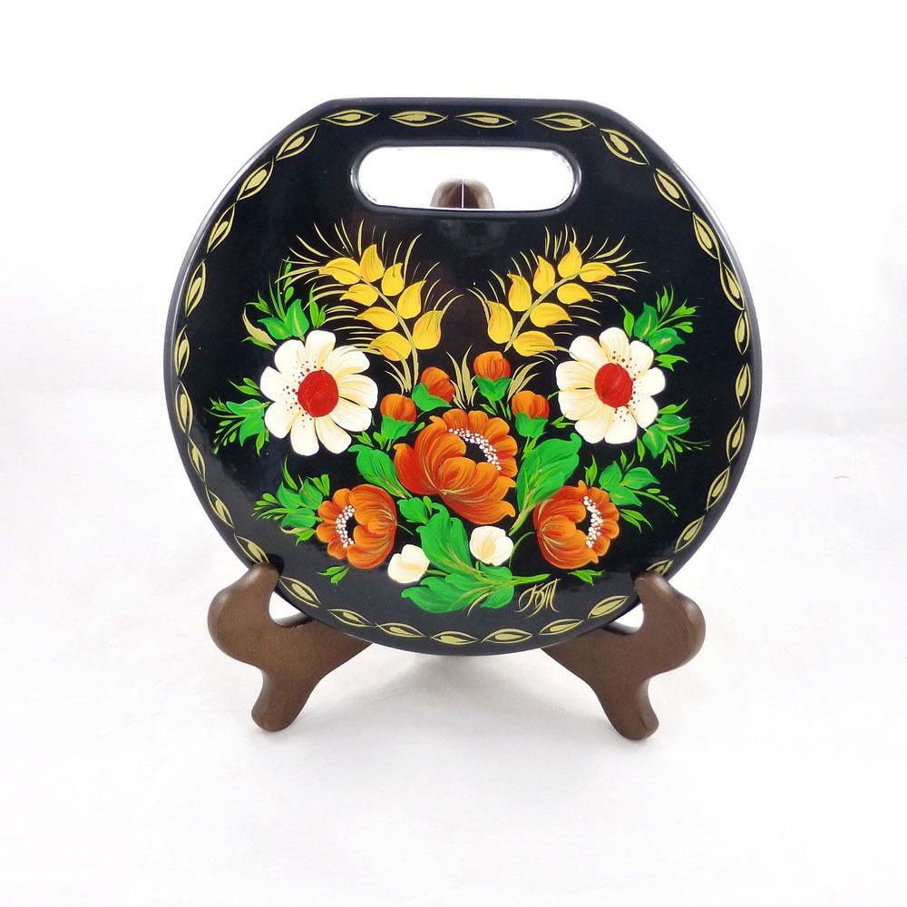 Доска-сувенир Гранд Презент Петриковская роспись деревянная (M-11С)