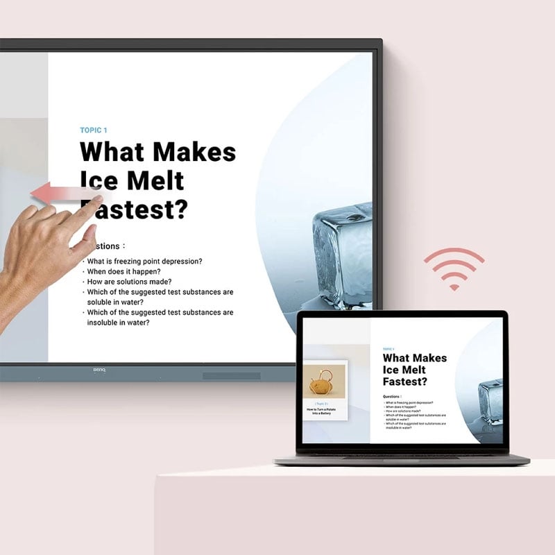 Интерактивная панель BenQ RE6504 дисплей 65" Android 13/8 64Gb (tf581) - фото 21