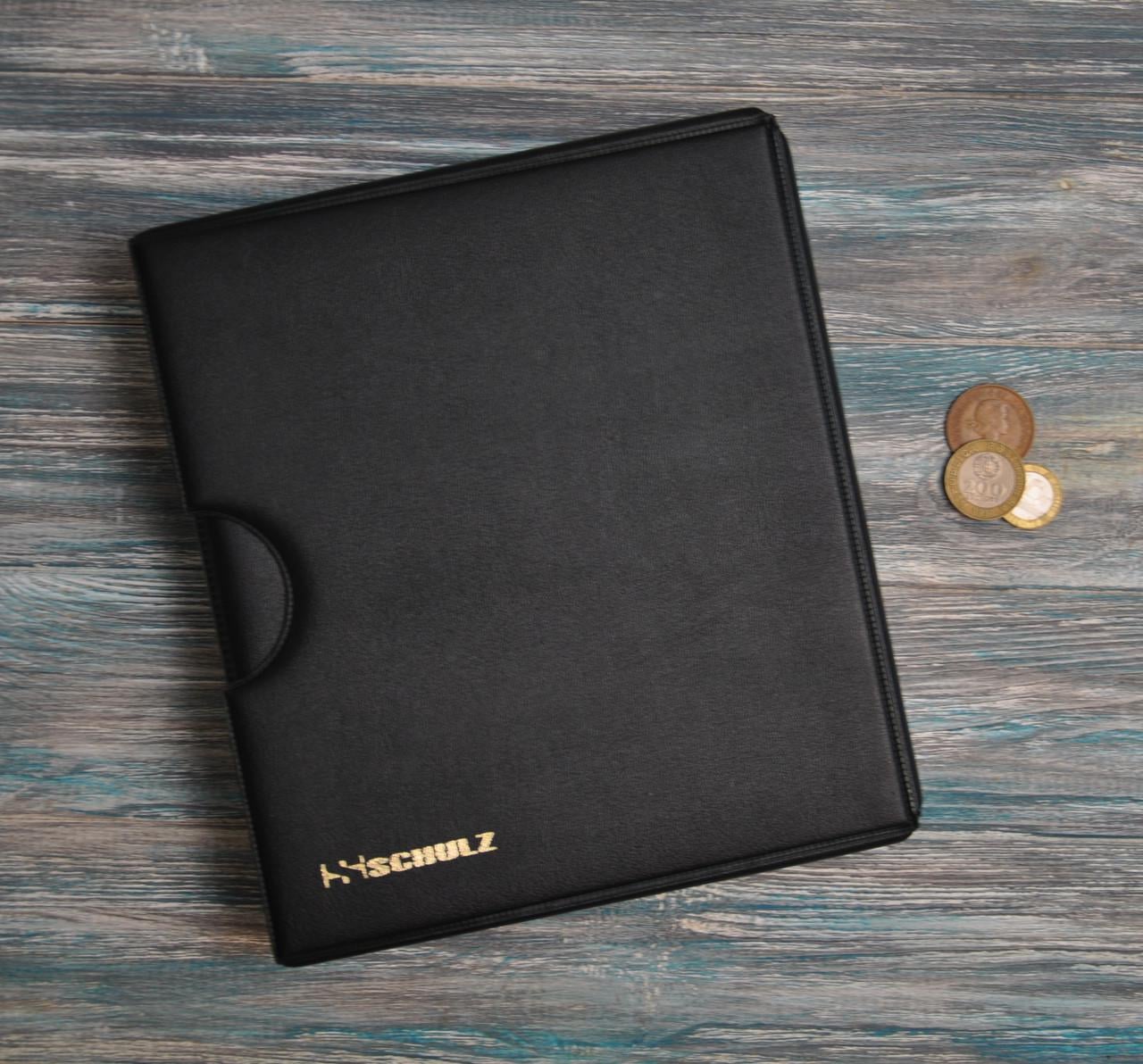 Альбом для монет Schulz Marcia 10 листів на 221 комірку з чохлом (2044787368)