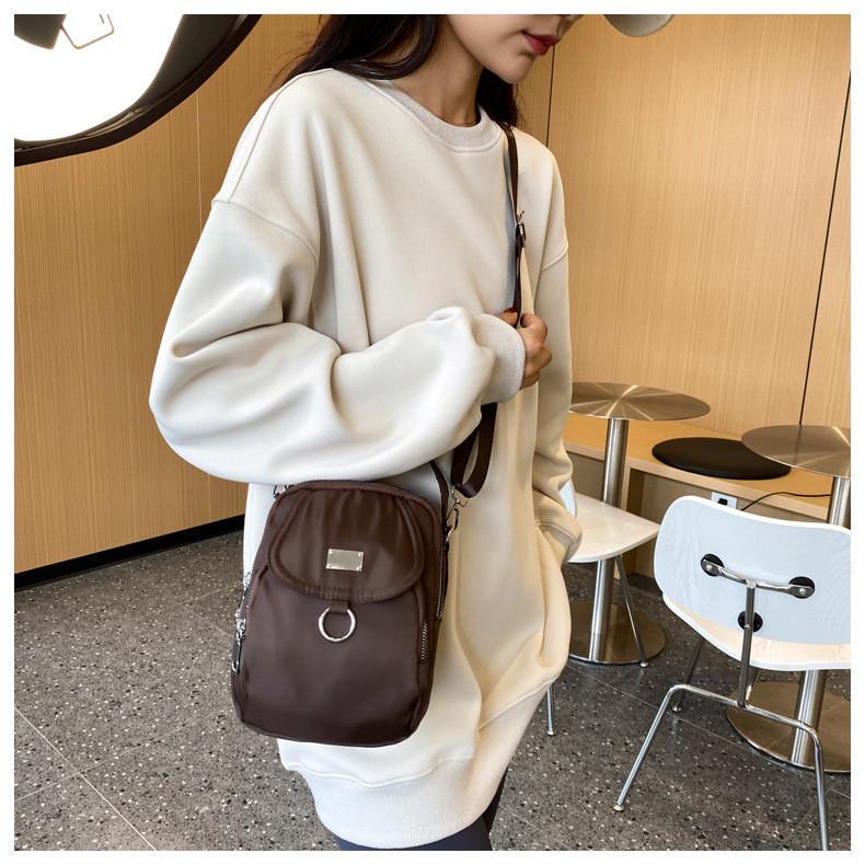 Женская сумка классическая 10649 кросс-боди Коричневый (29471868) - фото 2