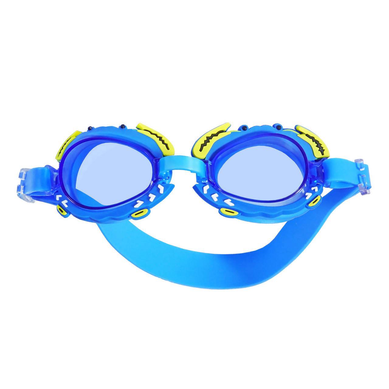 Окуляри для плавання Swimming Goggles Синій краб (1010086-Blue)