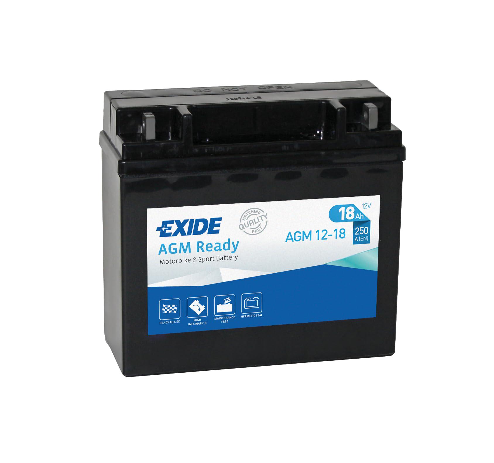 Аккумулятор EXIDE AGM12-18