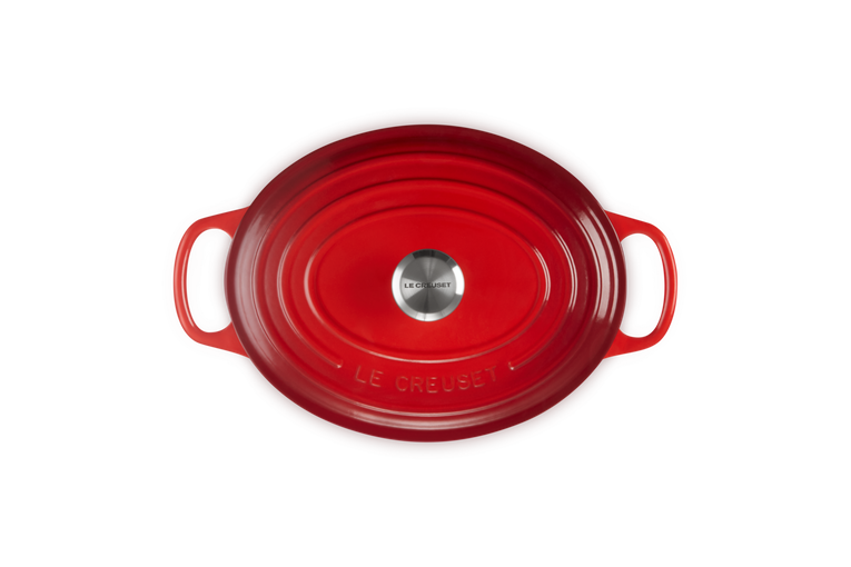 Кастрюля Le Creuset Signature 3,2 л овальная Красный (21178250602430) - фото 3