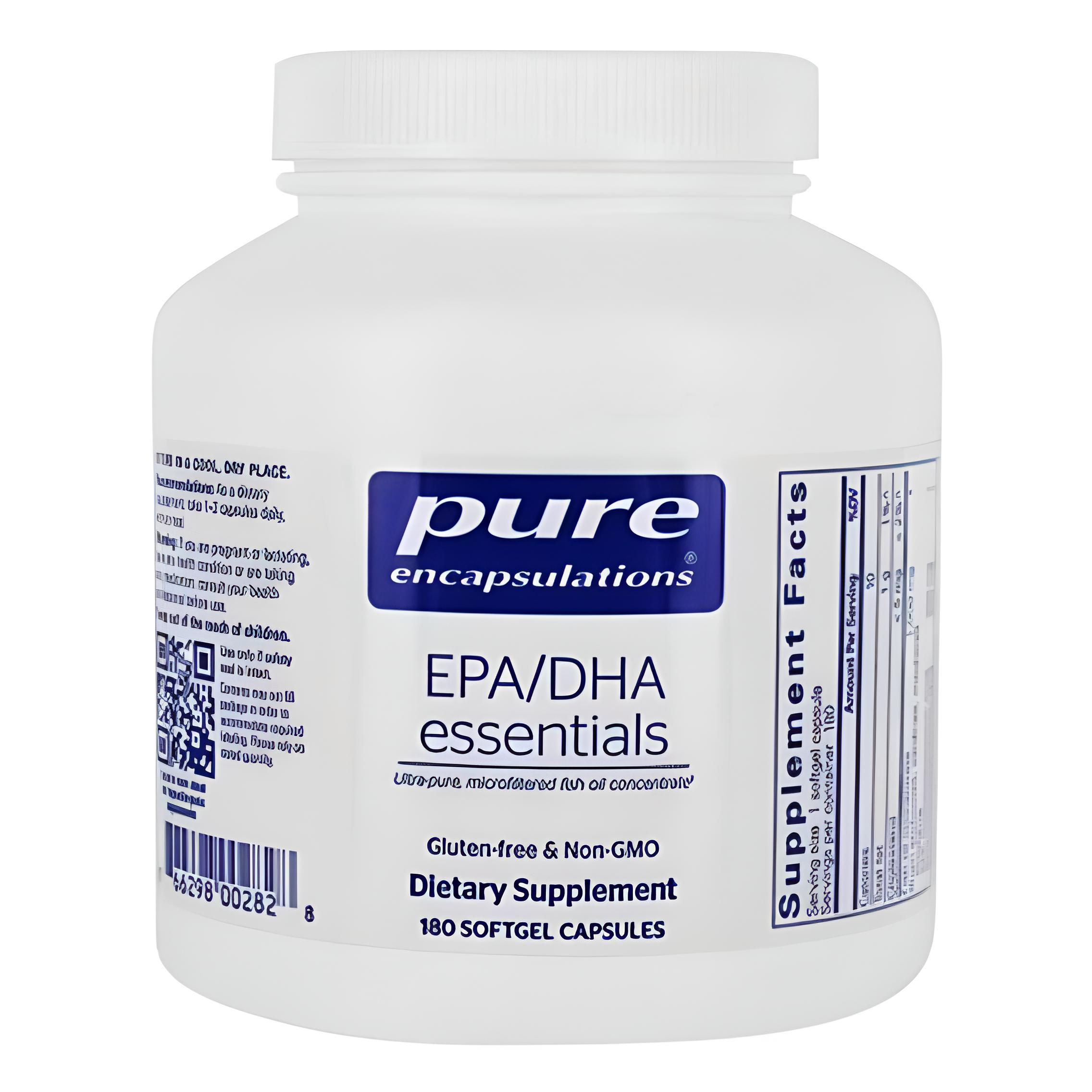 Омега 3 Pure Encapsulations EPA DHA Essentials 180 Softgel Capsules (PE-00282)