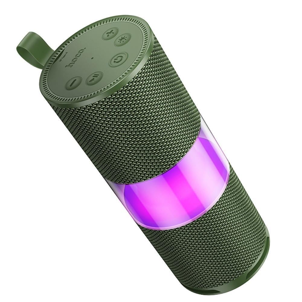 Портативна колонка Hoco HC29 з LED підсвічуванням army Зелений (2867029484) Портативна колонка Hoco HC29 з LED підсвічуванням army Зелений (2867029484)
