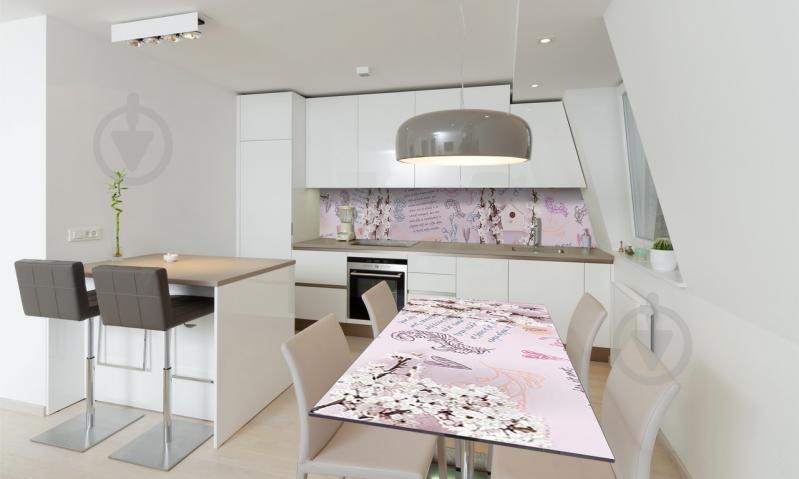 Наклейка виниловая на стол Zatarga «Стихи» 650х1200 мм Z180702/1st