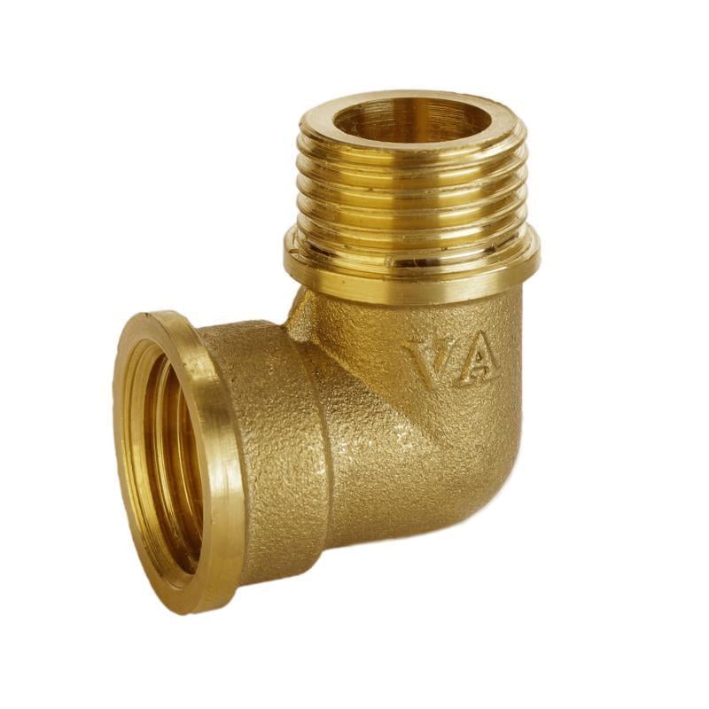 Кутник SD Plus ВЗ SD42015U латунь 1/2" (30323163)