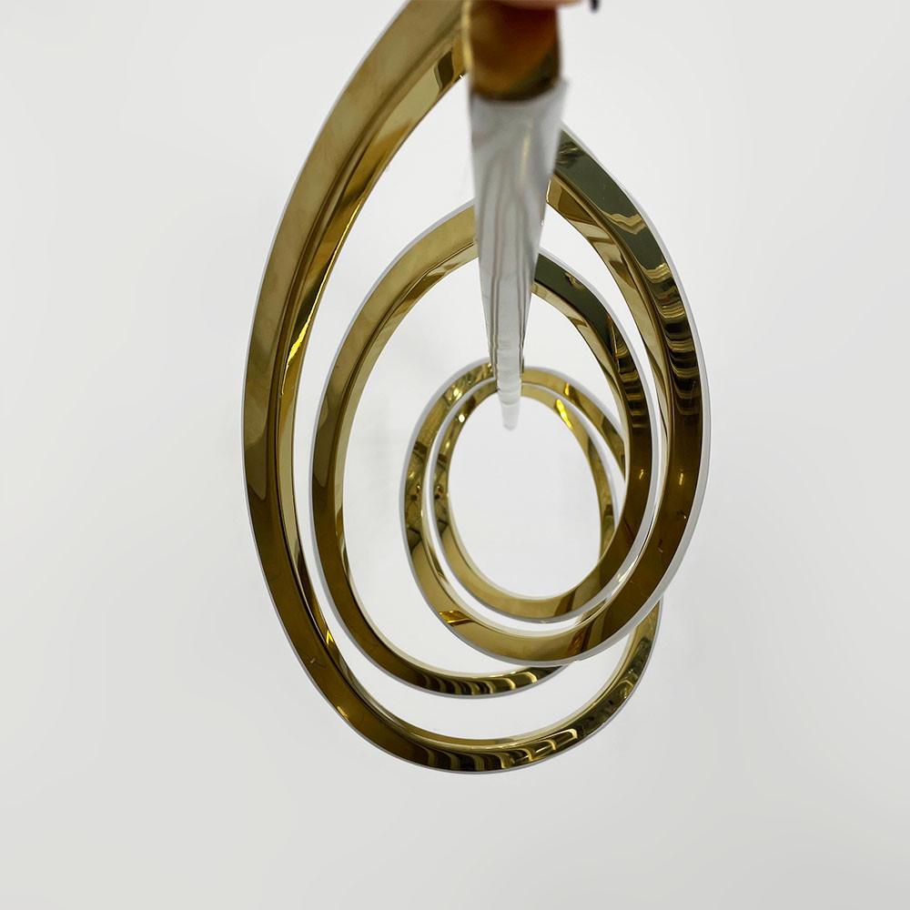 Люстра LED удлиненная 100 см Золотой (Y 406-1000 GD) - фото 7