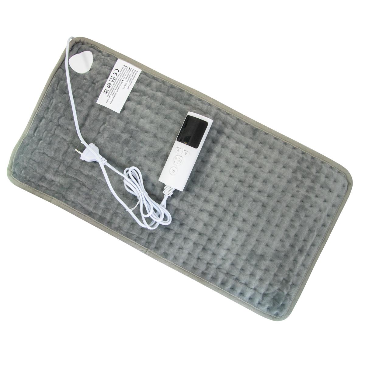 Грелка электрическая Heating Pad A-3060 75 Вт 57х29 см Серый (1010265-Gray)