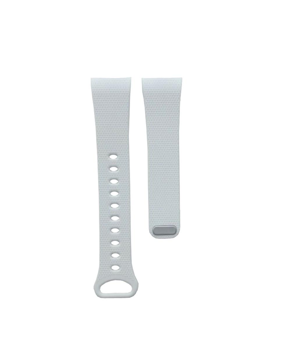 Силиконовый ремешок Primo для фитнес-браслета Samsung Gear Fit 2/Fit 2 Pro SM-R360/R365 L White (608374868)