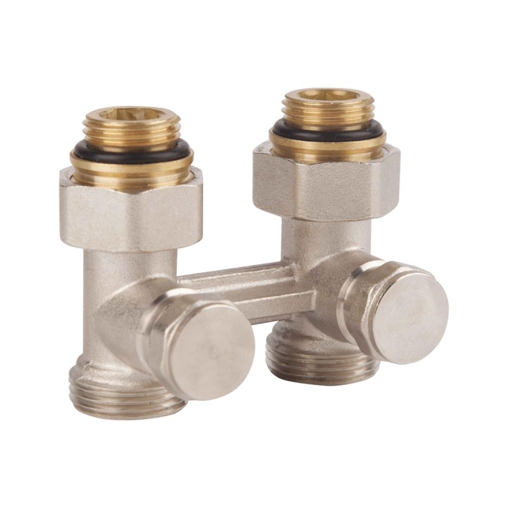 Набор SD Forte 2+1 кран для радиатора прямой буксовый 3/4"С х 1/2"С (SF253W15)