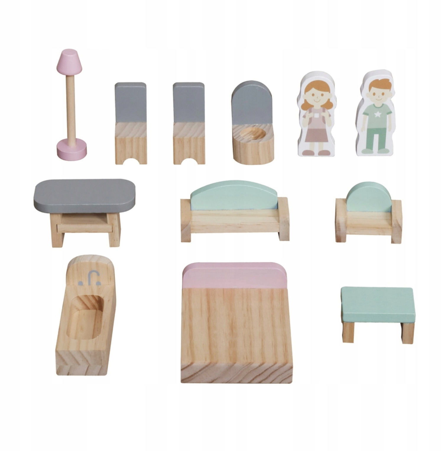 Кукольный домик деревянный CozyHouse с мебелью (2796161317) - фото 8