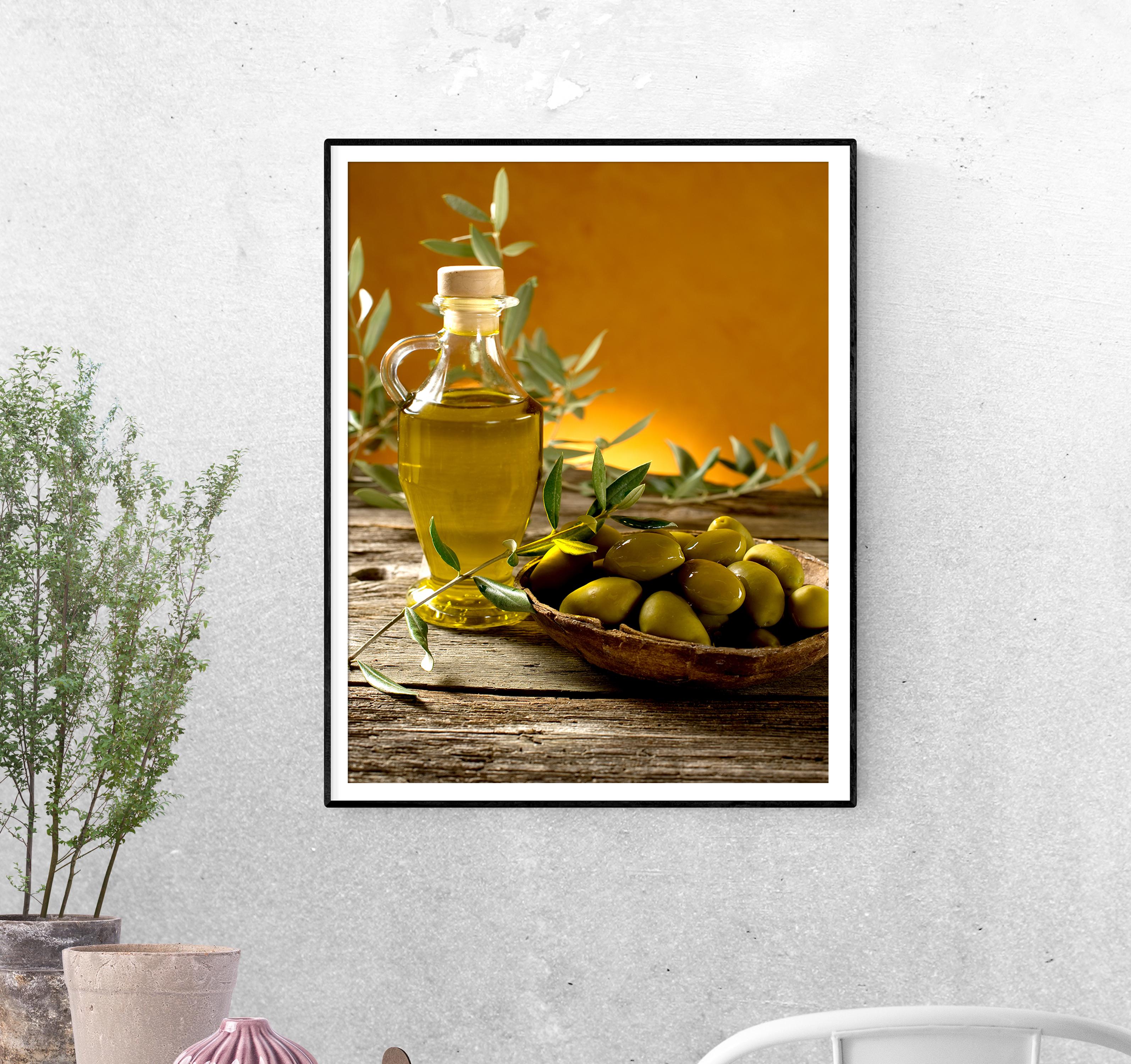 Постер Оливки и оливковое масло формат А-0