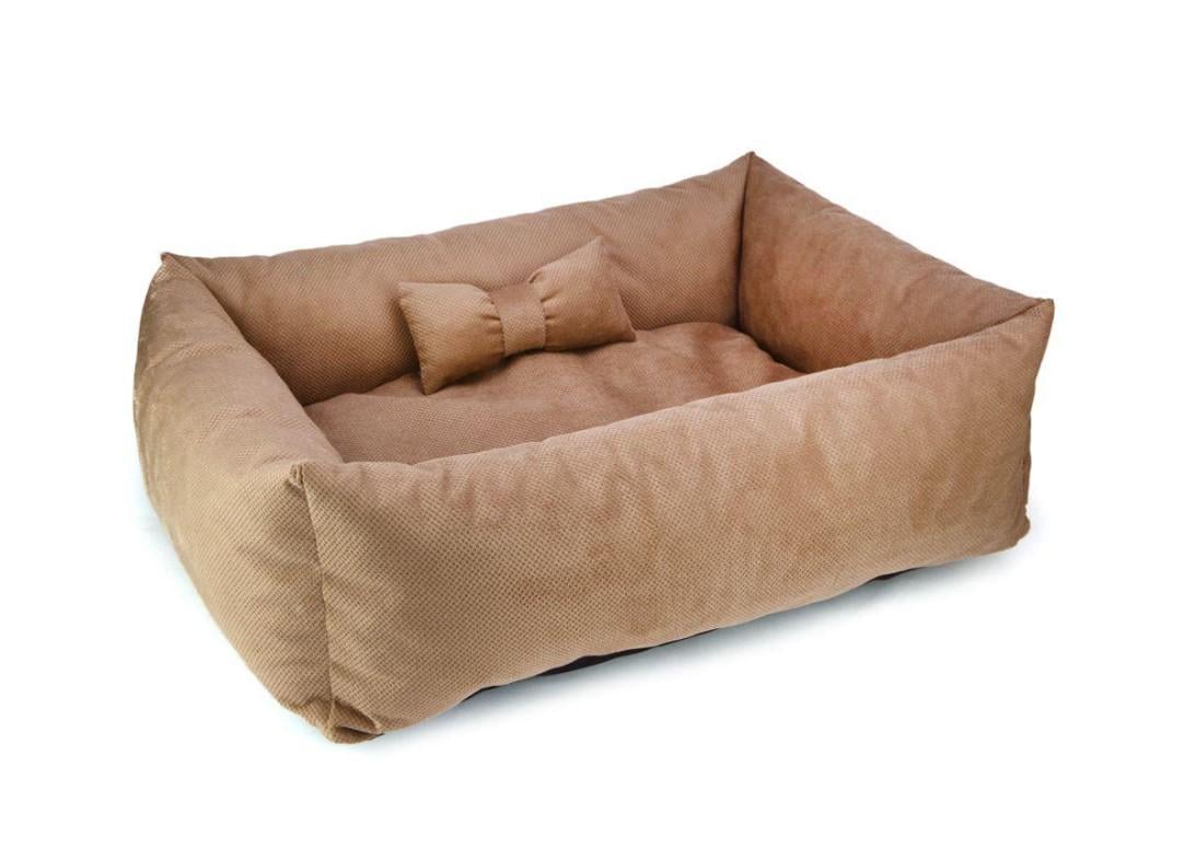 Лежак Бліц прямокутний 500x700х210 мм Коричневий (A-009681)