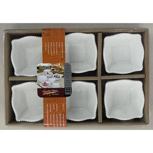 Соусницы фарфор R90523 6 шт. 25,5х17х3,5 см