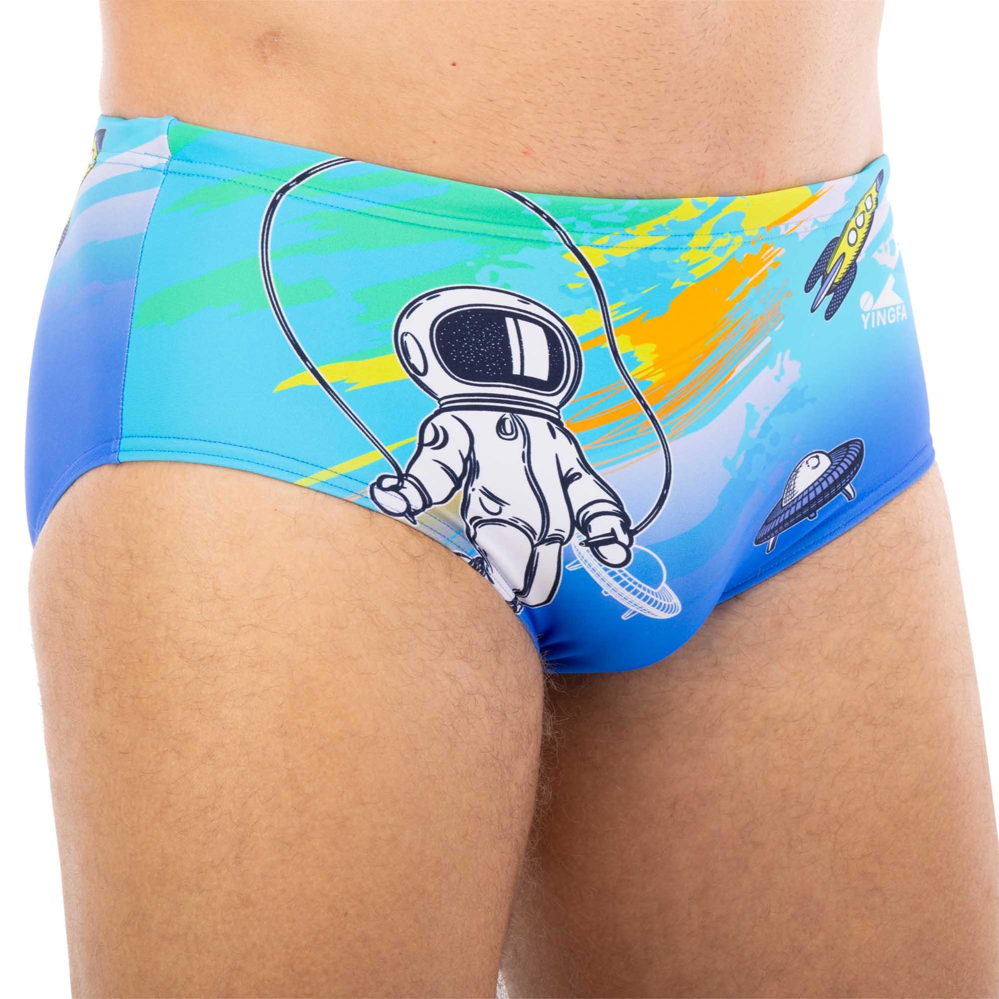 Плавки чоловічі класичні для плавання YINGFA Space 9652 XL Блакитно-синій (9652_Голубой-синий_XL_(165-17) - фото 3 Плавки чоловічі класичні для плавання YINGFA Space 9652 XL Блакитно-синій (9652_Голубой-синий_XL_(165-17) - фото 3