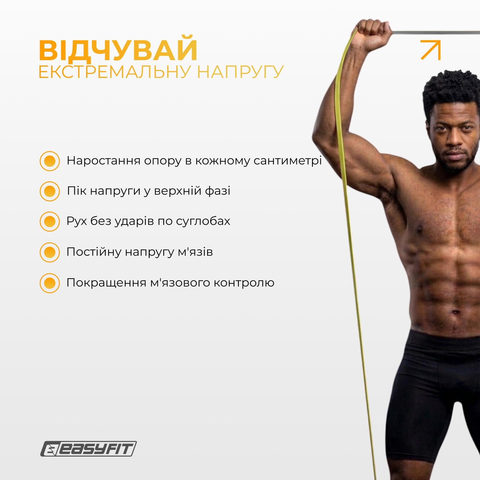 Набір двошарових резинок для підтягування EasyFit Premium EF-7634 7-63 кг 4 шт. - фото 7 Набір двошарових резинок для підтягування EasyFit Premium EF-7634 7-63 кг 4 шт. - фото 7