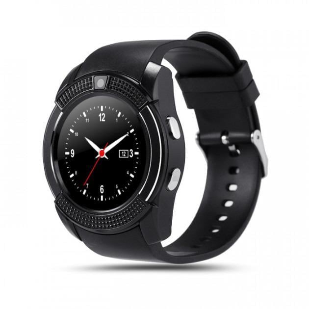 Смарт-годинник UWatch V8 Bluetooth з картою пам'яті 16 Гб Чорний