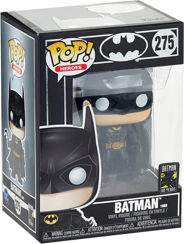 Фігурка Funko Pop DC Heroes 275 Batman 80th Batman 1989 (25435)