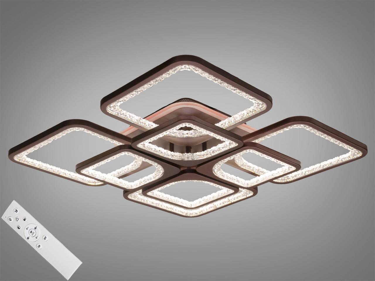 Люстра потолочная с диммером LED MX2559/4+4WH 3col dim (2437599250) Люстра потолочная с диммером LED MX2559/4+4WH 3col dim (2437599250)