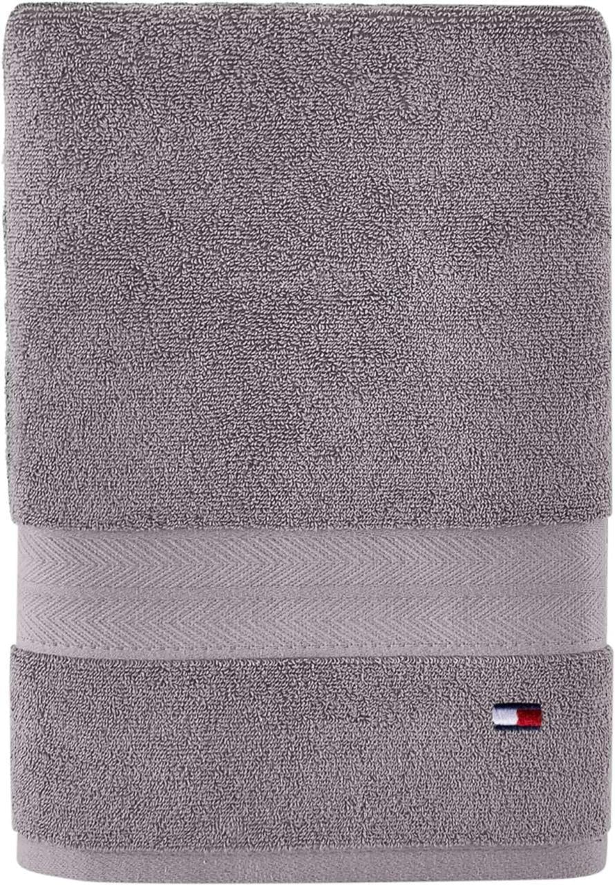 Полотенце банное Tommy Hilfiger Modern American Solid Cotton Bath Towel Светло-серый (1949483426) Полотенце банное Tommy Hilfiger Modern American Solid Cotton Bath Towel Светло-серый (1949483426)