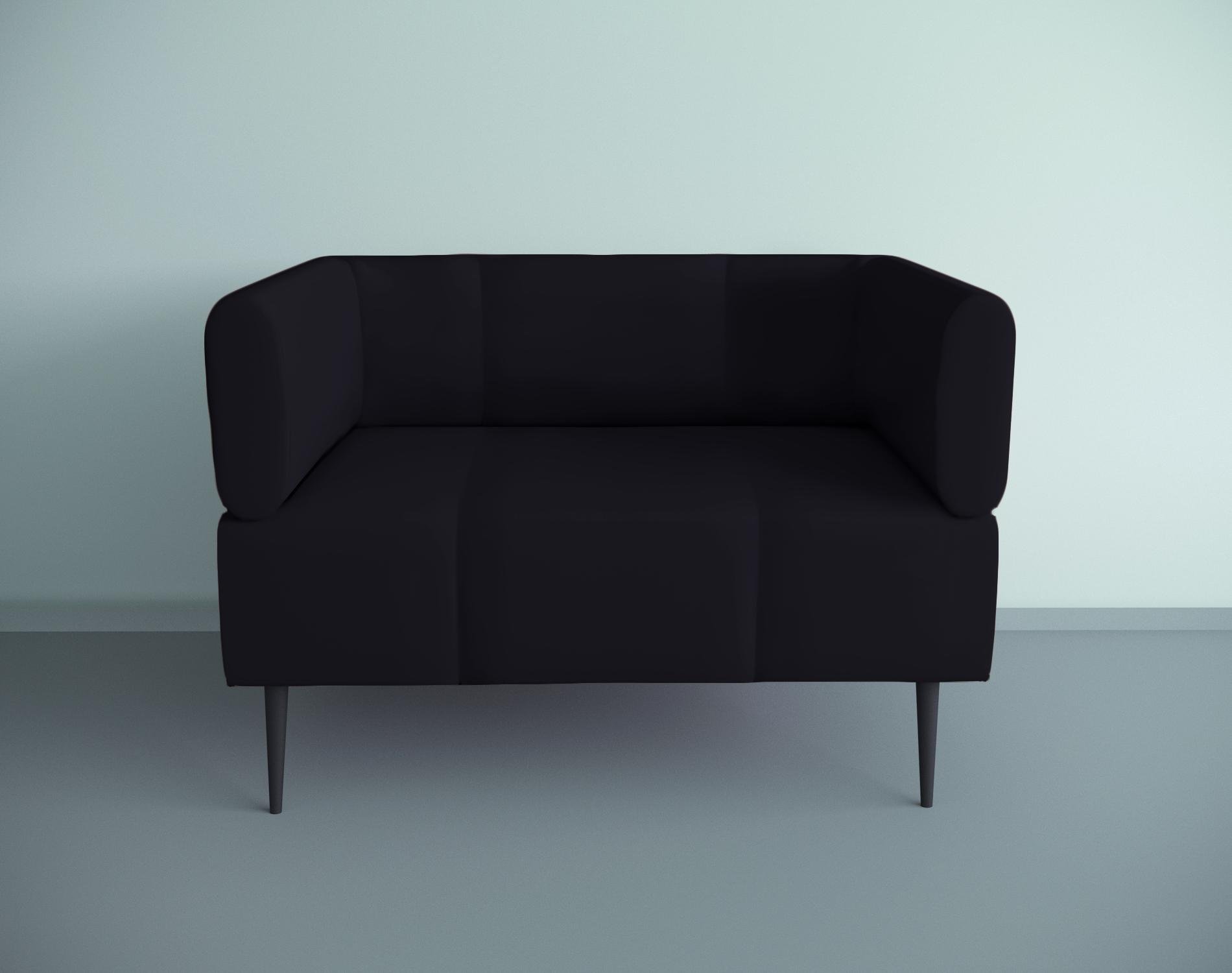 Крісло офісне ТОБІ ШО Бенно-1 з підлокітниками та конусною ногою шкірзам 1000х720х750 мм Чорний (2230) - фото 1 Крісло офісне ТОБІ ШО Бенно-1 з підлокітниками та конусною ногою шкірзам 1000х720х750 мм Чорний (2230) - фото 1