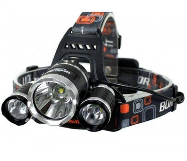 Фонарь на голову L-3000 аккумуляторный (910)