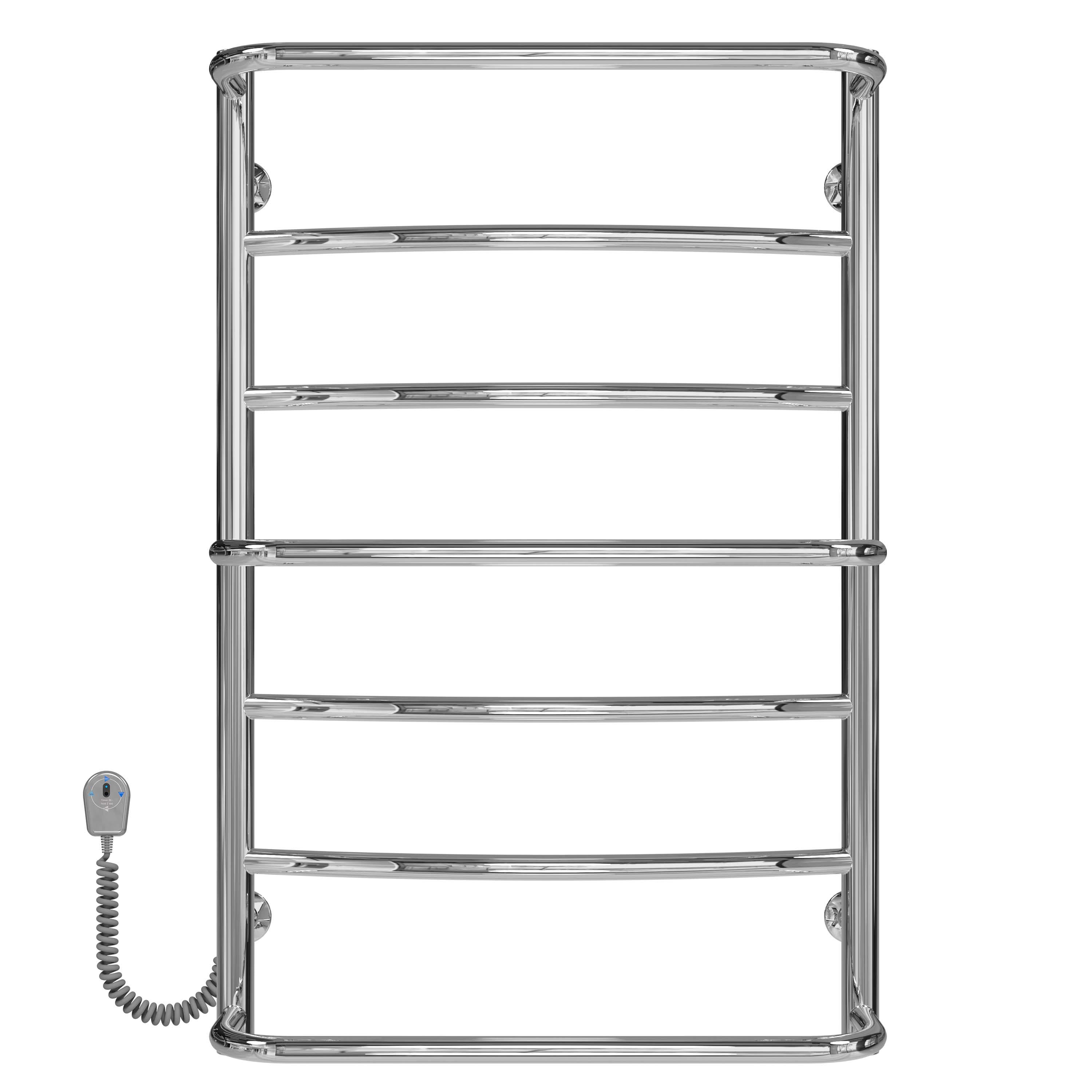 Рушникосушарка електрична Deffi Аквамікс П7 EF16 ліве підключення нержавіюча сталь 500х800 мм Хром (C.AM.80.50.7.E.C.L.5)